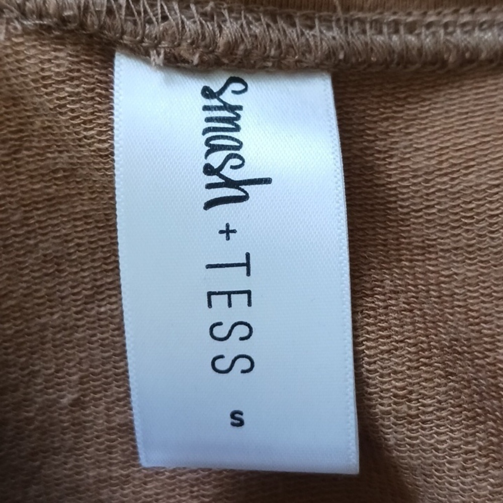 Jillian Harris x Smash + Tess Essential Mini Dress, Mustard Yellow, Size S - Picture 8 of 10